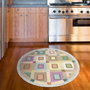 Conceptum Alfombra Mu101 - Powder (90 x 90 cm)
